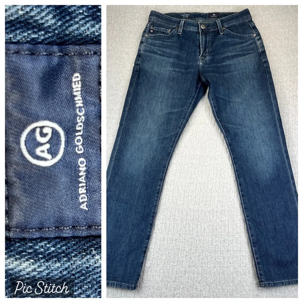 AG Adriano Goldschmied The Everett Slim Straight Jeans Mens Size 29x34